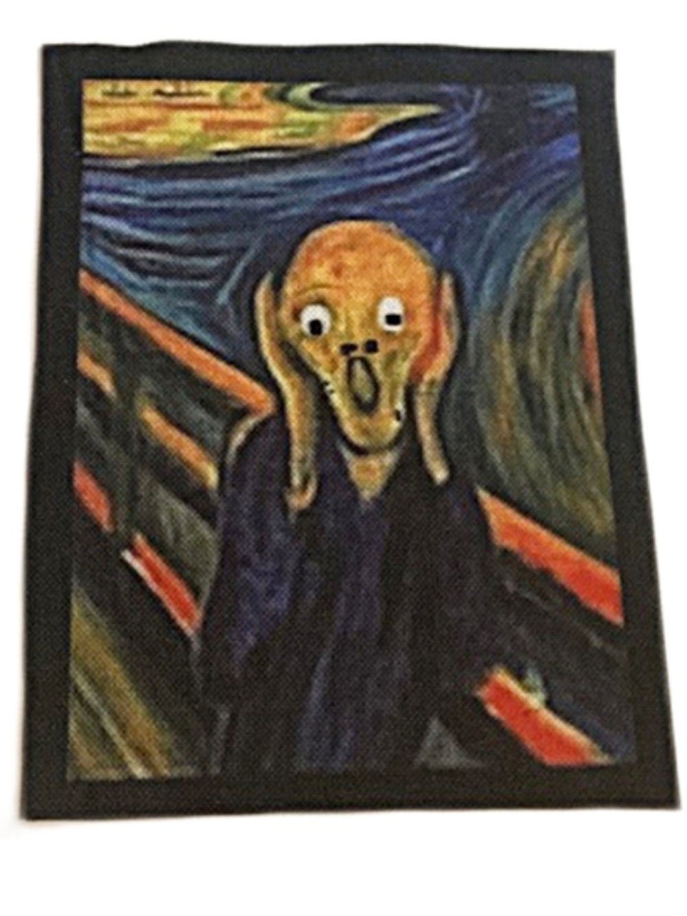 The Scream - Cotton Appliqué